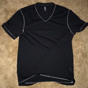 Inc - Black - t shirt - v neck - Small
